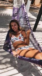 Cut Out Tiny Floral Wrap Bikini In WHITE ZAFUL 2026