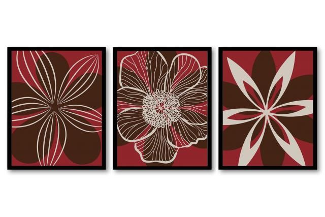 Red Bathroom Wall Decor | Bathroom Design