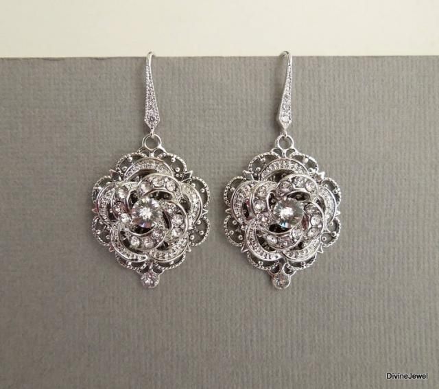 2019 Best Crystal Statement Earrings Images And Outfits Z Me Zaful Bridal Earrings Swarovski Teardrop Chandelier Long Rhinestone Wedding Crystal Statement Brid