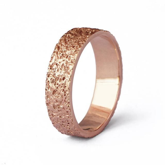 Bridal Wedding Bands Decorative Bands Stainless Steel Brushed Antiqued Textured Ring Size 12