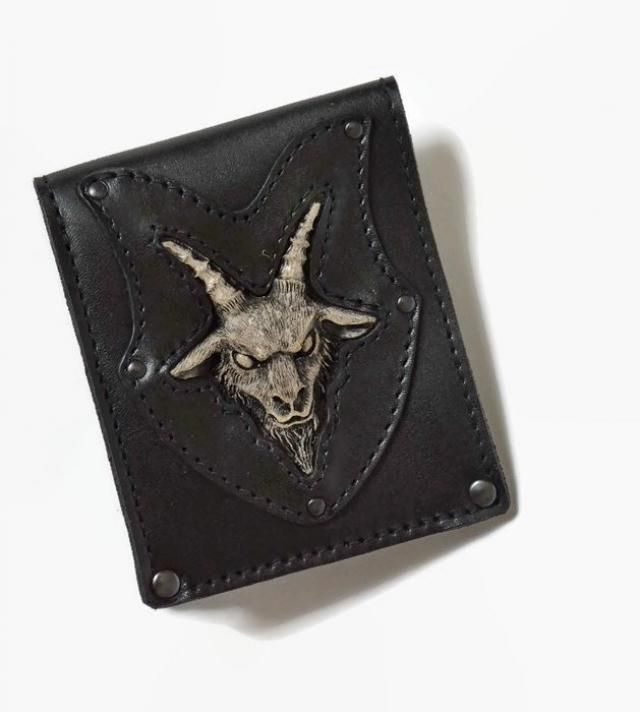 Royal Lion Mens Wallet Billfold Geometric Wolf