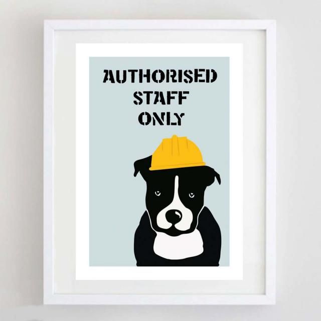 11x14 Free Shipping Pit Bull Seed Company Print by Stephen Fowler 8x10