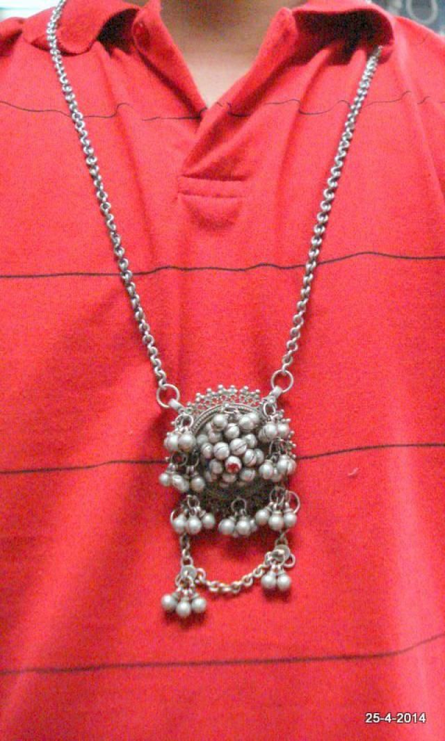 Art Deco Owl Necklace 25//4