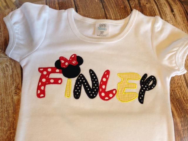 personalized disney shirts embroidered