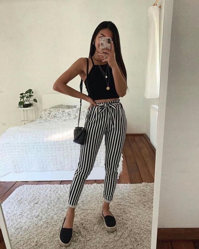 cute striped pants