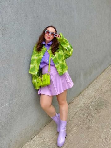 25AW新品タグ付✨Her lip to Pleated Mini Skirt Pleated Mini Skirt