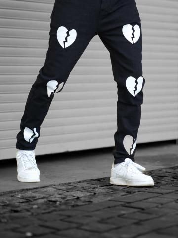 【2plan】Heart Destroyed Bermuda Pants 1662313878950705238.jpg?