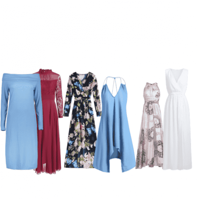 Midi Sack Dress With Shoulder Bit