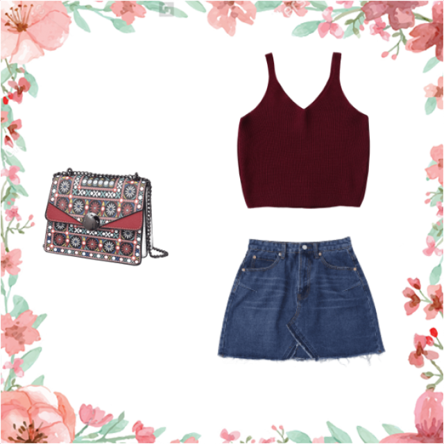 Celebration embroidered denim shorts