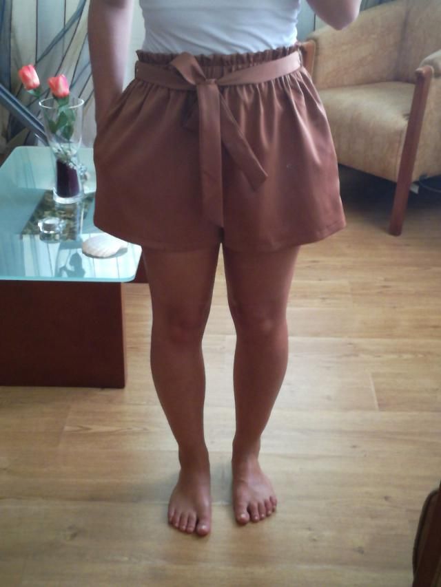 BELTED HIGH WAIST SHORTS STUDIO 54