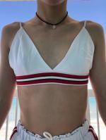 bra two piece shorts tracksuit