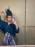 hooded zip up distressed cropped cardigan