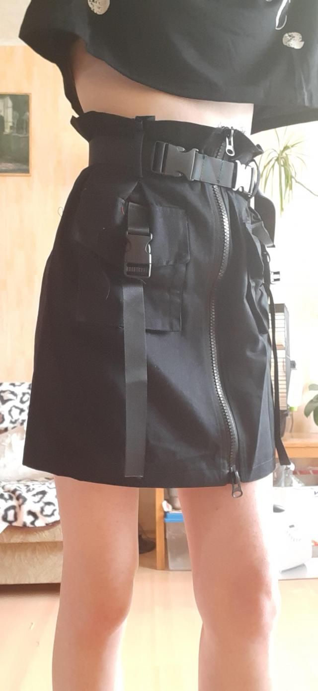【NONCODE】Kemit Cargo Belt Skirt SALE) Metel Cargo Belt Skirt - 논코드