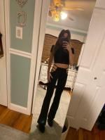 2022 Ladder Cutout Waist Textured 