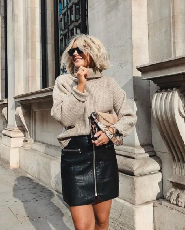 Leatherskirt Images And Outfits 