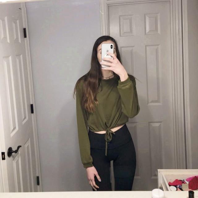 30 Off 2019 Low Cut Backless Knit Tee In Gray Zaful