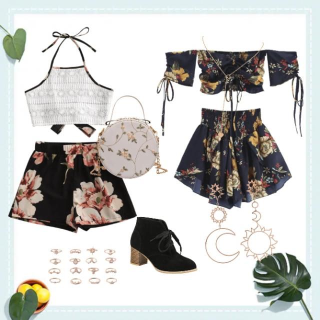 flower string dress